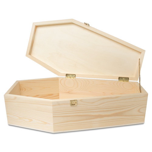 Wooden coffin box - coffin, 24